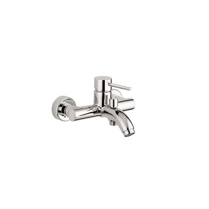 Bateria wannowa ścienna korpus EMMEVI PIPER chrom 45001CR