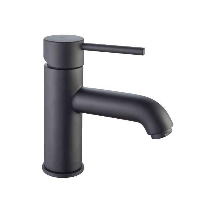 Bateria umywalkowa stojąca EMMEVI PIPER czarny mat 45003KNO