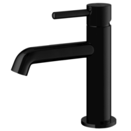 Bateria umywalkowa sztorcowa Omnires czarny mat Y1210NBL