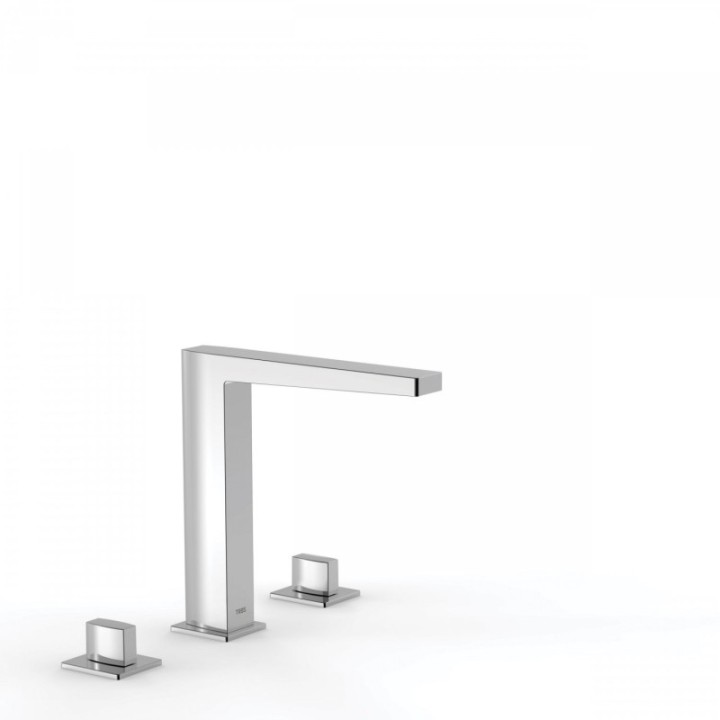 Bateria umywalkowa nablatowa Tres Slim Exclusive chrom 20210501