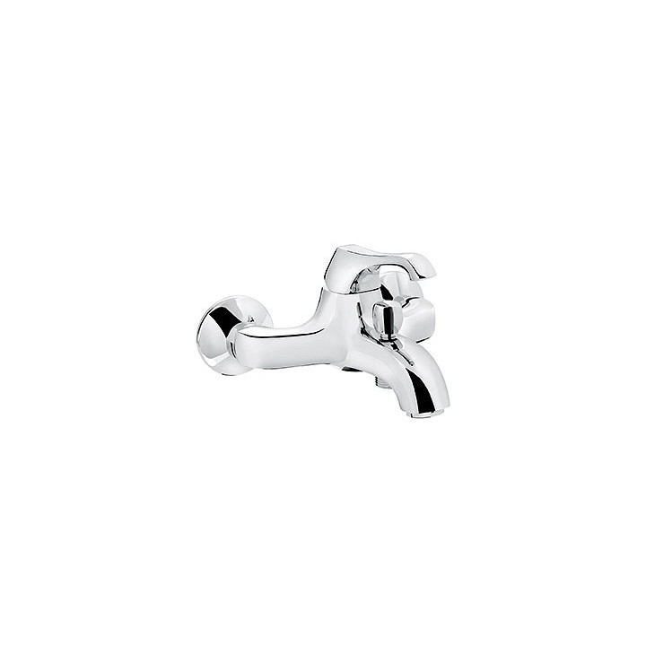 Bateria wannowa ścienna korpus EMMEVI ARES chrom 76001CR