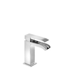 Bateria umywalkowa TRES CUADRO-TRES z korkiem chrom 00611001D