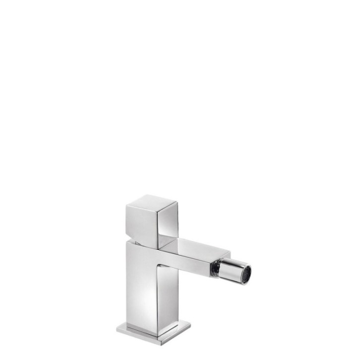 Bateria bidetowa TRES CUADRO-TRES z korkiem chrom 00712001D