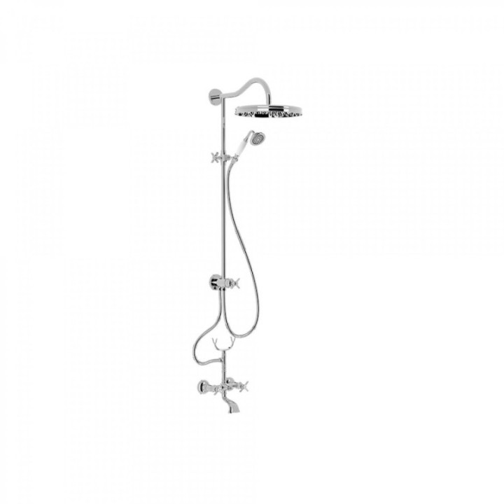 Zestaw natryskowy TRES CLASIC chrom 24217602