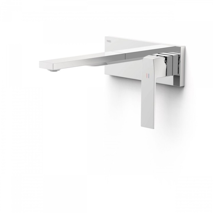 Bateria podtynkowa umywalkowa Tres Slim Exclusive chrom 20230011