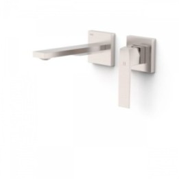 Bateria podtynkowa umywalkowa Tres Slim Exclusive wylewka 180mm stal 20230001AC