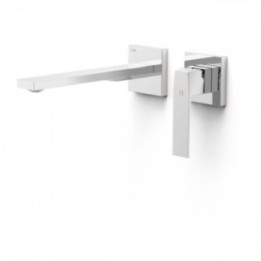 Bateria podtynkowa umywalkowa Tres Slim Exclusive wylewka 240mm chrom 20230002