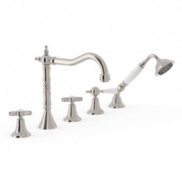 Bateria wannowa czterootworowa TRES CLASIC stal 24214601AC