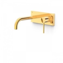Bateria podtynkowa umywalkowa Tres Study Exclusive wylewka 180mm złoty 26230011OR