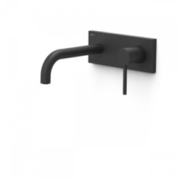 Bateria podtynkowa umywalkowa Tres Study Exclusive wylewka 180mm czarny mat. 26230011NM