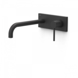 Bateria podtynkowa umywalkowa Tres Study Exclusive wylewka 240mm czarny mat. 26230012NM