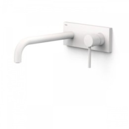 Bateria podtynkowa umywalkowa Tres Study Exclusive wylewka 240mm biały mat. 26230012BM
