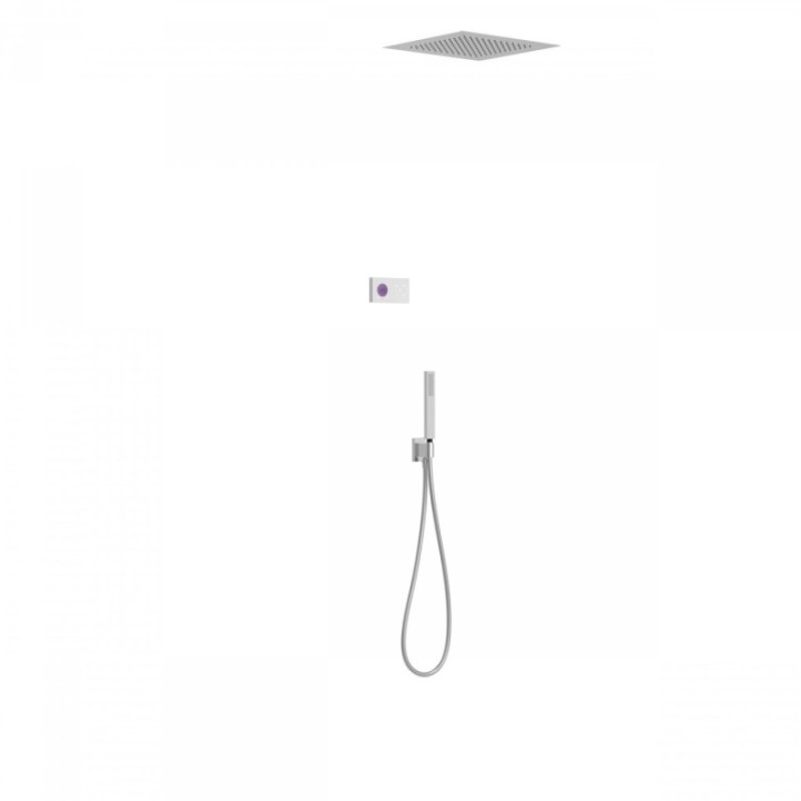 Zestaw prysznicowy TRES SHOWER TECHNOLOGY biały/chrom 09286552