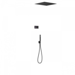 Zestaw prysznicowy TRES SHOWER TECHNOLOGY czarny/czarny mat 09288561NM