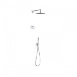Zestaw prysznicowy TRES SHOWER TECHNOLOGY chrom/biały 09286558