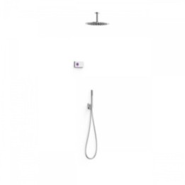 Zestaw prysznicowy TRES SHOWER TECHNOLOGY chrom/biały 09286567