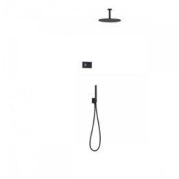 Zestaw prysznicowy TRES SHOWER TECHNOLOGY czarny mat/czarny 09288567NM
