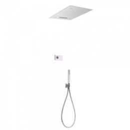 Zestaw prysznicowy TRES SHOWER TECHNOLOGY chrom/biały 09286302