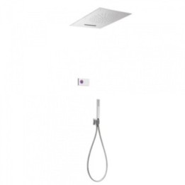 Zestaw prysznicowy TRES SHOWER TECHNOLOGY chrom/biały 09286304