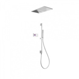 Zestaw prysznicowy TRES SHOWER TECHNOLOGY chrom/biały 09286307