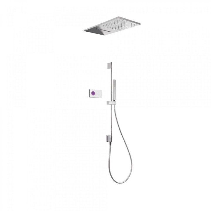 Zestaw prysznicowy TRES SHOWER TECHNOLOGY chrom/biały 09286307