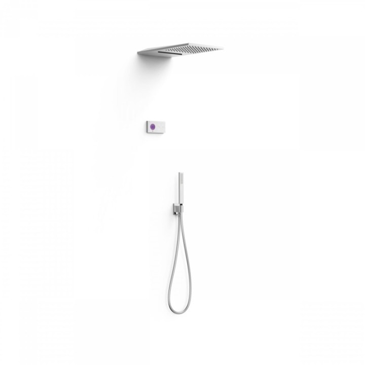 Zestaw prysznicowy TRES SHOWER TECHNOLOGY chrom/biały 09286308