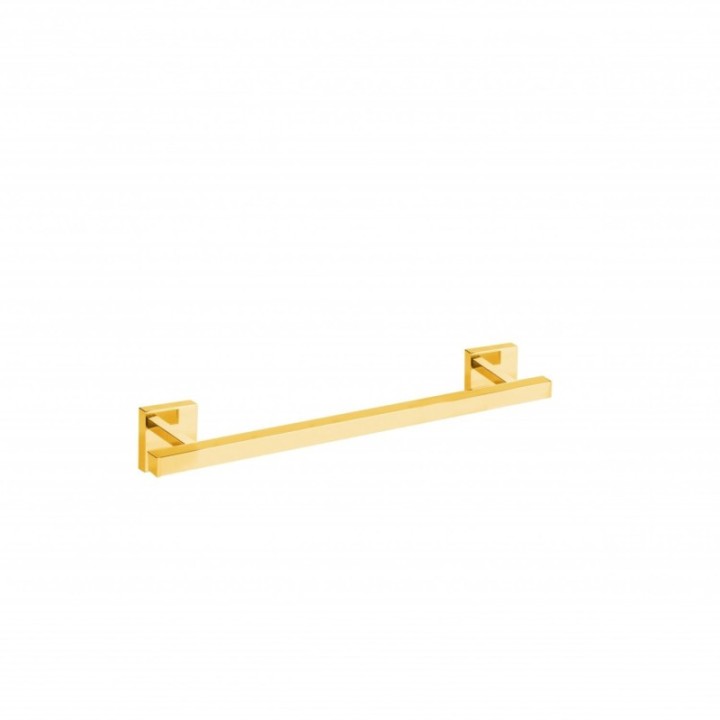 Wieszak na ręcznik 400 mm TRES CUADRO-TRES złoty 10723601OR