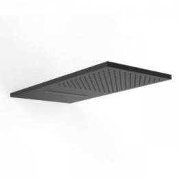 Deszczownica ścienna 280x550 mm TRES czarny mat 29990301NM
