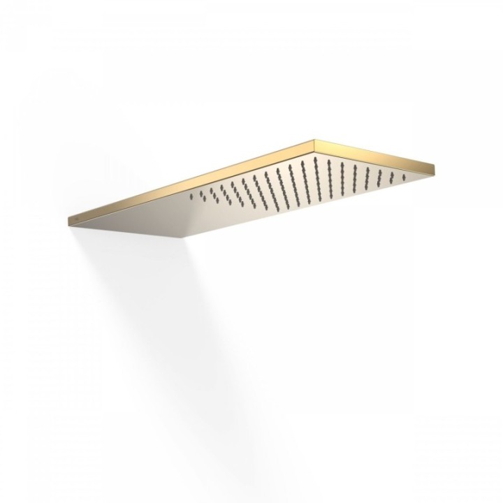 Deszczownica ścienna 210x550 mm TRES złota 29990302OR