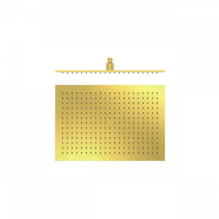 Deszczownica sufitowa 450x315 mm TRES złota 29963203OR