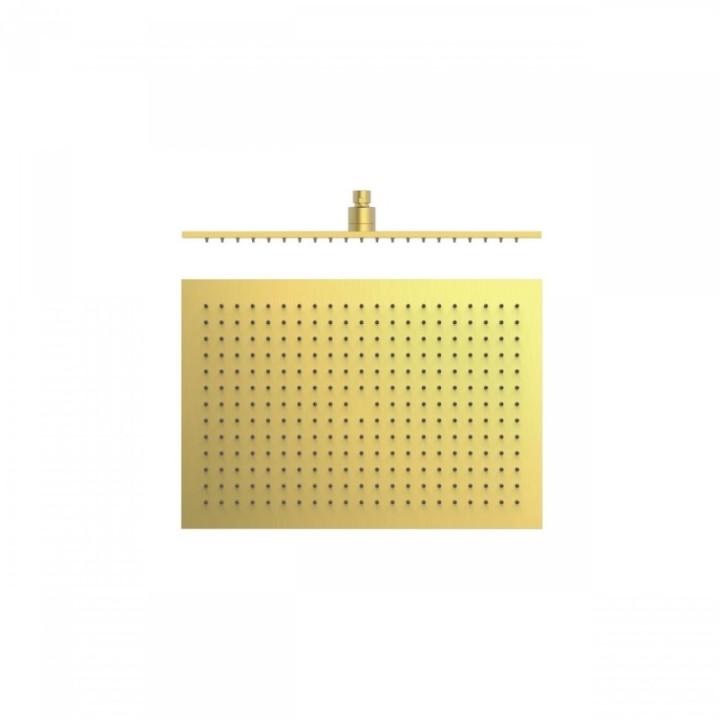 Deszczownica sufitowa 450x315 mm TRES złoty mat 29963203OM