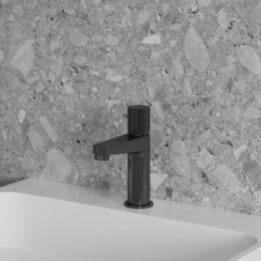 Bateria umywalkowa Omnires Contour antracyt CT8010AT