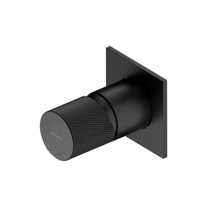 Bateria prysznicowa Omnires Contour podtynkowa antracyt CT8045AT