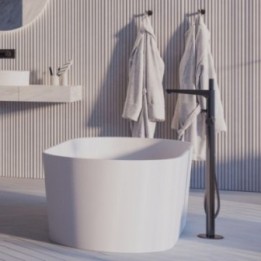 Bateria wannowa Omnires Contour wolnostojąca antracyt CT8033AT