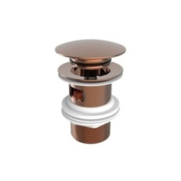 Korek do baterii click-clack ROCA AQUA różowe złoto A5054015RG