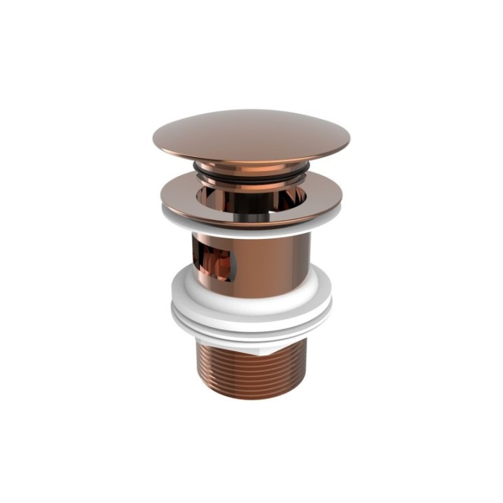 Korek do baterii click-clack ROCA AQUA różowe złoto A5054015RG