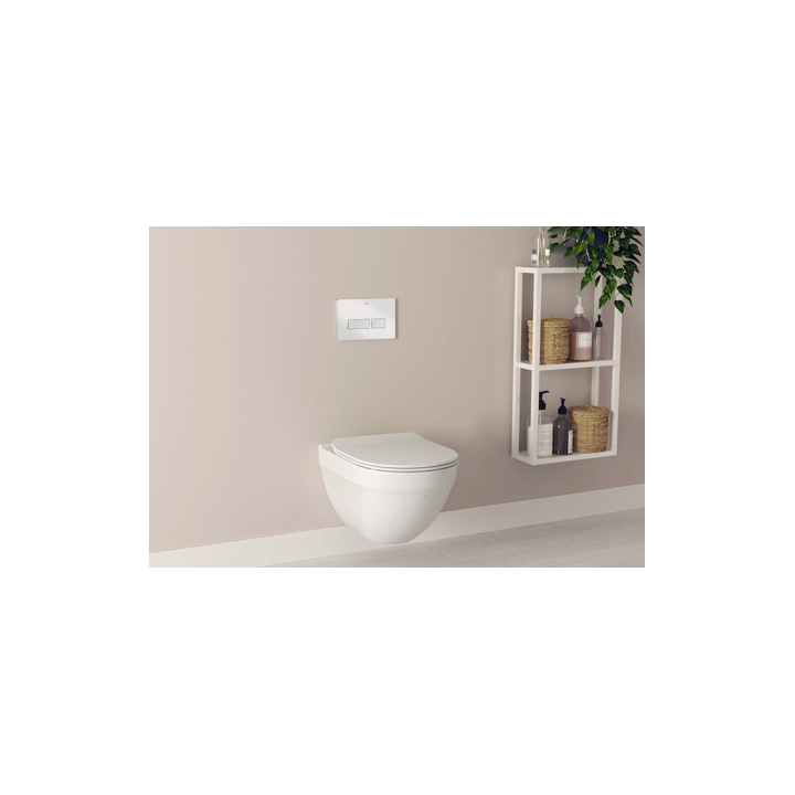 Miska WC z deską wolnoopadającą ROCA HEBE biała A34H138000