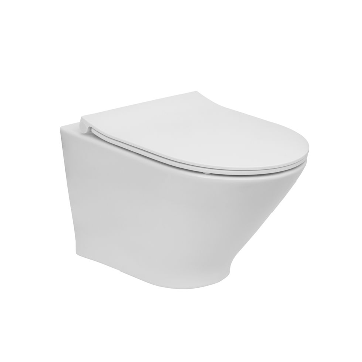 Miska WC podwieszana Rimless ROCA GAP ROUND COMPACTO biała A3460NB000