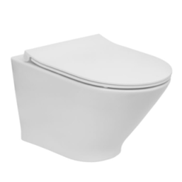 Miska WC z deską wolnoopadającą ROCA GAP ROUND COMPACTO biała A34H0N3000