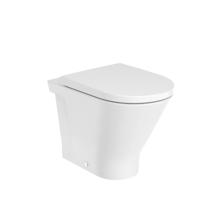 Miska WC stojąca Rimless przyścienna ROCA GAP ROUND biała A3470N7000