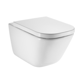 Miska WC podwieszana Rimless ROCA GAP SQUARE biała A34647L000