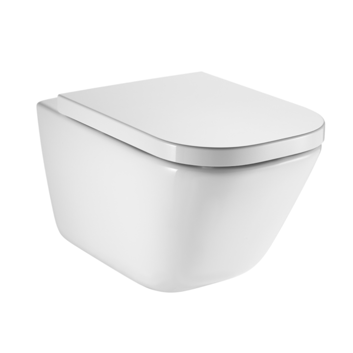 Miska WC podwieszana Rimless ROCA GAP SQUARE biała A34647L000