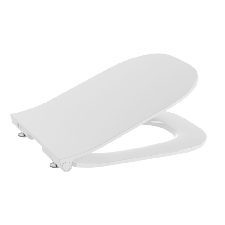 Deska WC wolnoopadająca slim ROCA GAP SQUARE COMPACTO biała A801732001