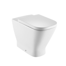 Miska WC stojąca przyścienna Rimless ROCA GAP SQUARE biała A347737000