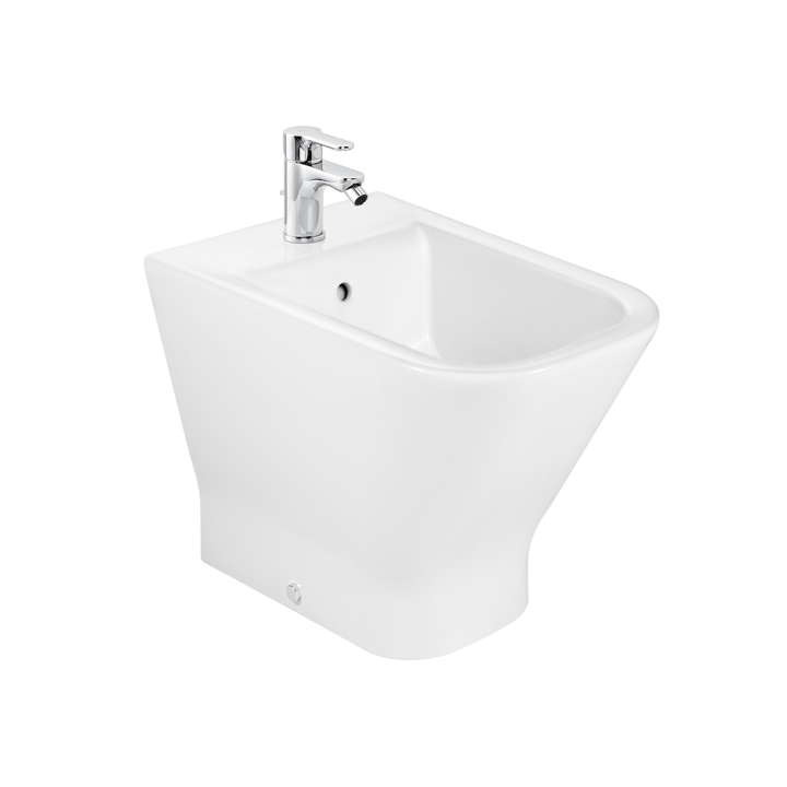 Bidet stojący przyścienny ROCA GAP SQUARE biały A357477000
