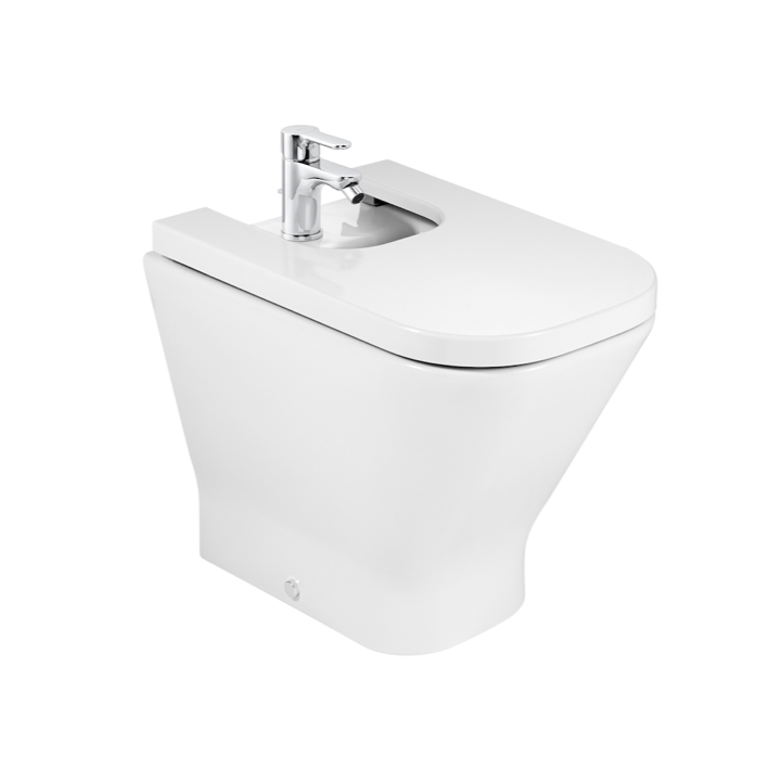 Bidet stojący przyścienny ROCA GAP SQUARE biały A357477000