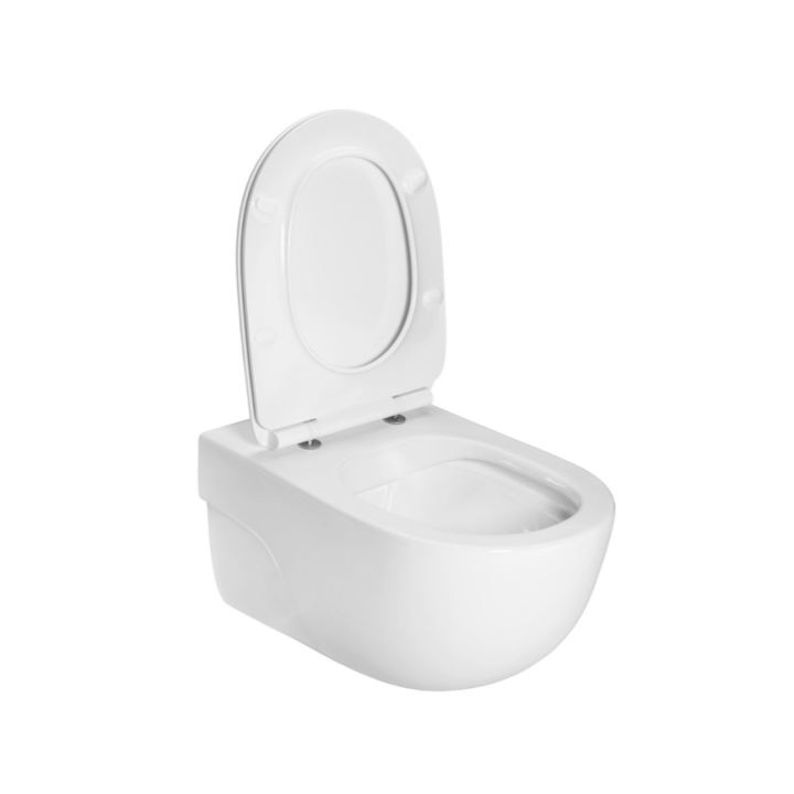 Miska WC z deską wolnoopadającą slim ROCA MERIDIAN biała A34H240000