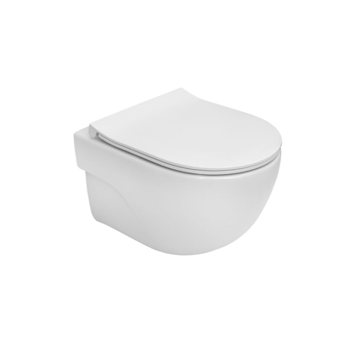 Miska WC z deską wolnoopadającą ROCA MERIDIAN COMPACTO biała A34H242000