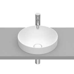 Umywalka blatowa 37x37 cm ROCA INSPIRA ROUND biały mat A32752R620