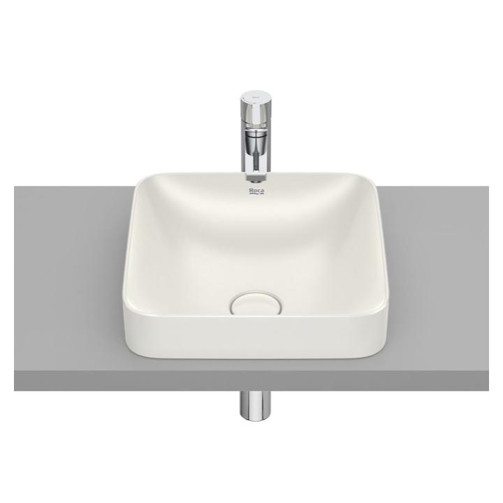 Umywalka blatowa 37x37 cm ROCA INSPIRA SQUARE beżowa A32753R650